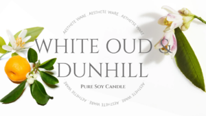 White Oud & Dunhill - Apothecary Domed Candle - Image 3