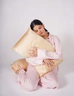 Champagne Gold Mulberry Silk Pillowcase