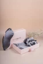 Charcoal Grey Mulberry Silk Pillowcase - Image 8