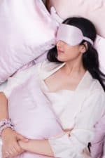 Pixie Pink Silk Eye Mask