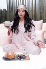 Mocha Gold Mulberry Silk Pillowcase - Image 6