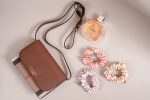 Rose Gold Silk Scrunchies - Pack of 3 - Image 8