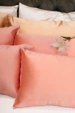 Rose Gold Mulberry Silk Pillowcase - Image 2